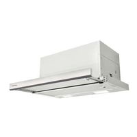 Miniatura 2 de CAMPANA TELESCOPICA MEPAMSA MAXIMA 60 INOX V2 ANCHO 60 CM BLANCA