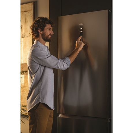 FRIGORIFICO COMBI HAIER HTW 7720 DNMP NOFROST D ALTO 200.6 CM. ANCHO 70 CM. INOX - Imagen 12 de 24 FRIGORIFICO COMBI HAIER HTW 7720 DNMP NOFROST D ALTO 200.6 CM. ANCHO 70 CM. INOX - Imagen 12 de 24