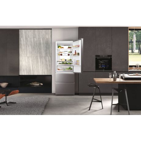 FRIGORIFICO COMBI HAIER HTW 7720 DNMP NOFROST D ALTO 200.6 CM. ANCHO 70 CM. INOX - Imagen 13 de 24 FRIGORIFICO COMBI HAIER HTW 7720 DNMP NOFROST D ALTO 200.6 CM. ANCHO 70 CM. INOX - Imagen 13 de 24