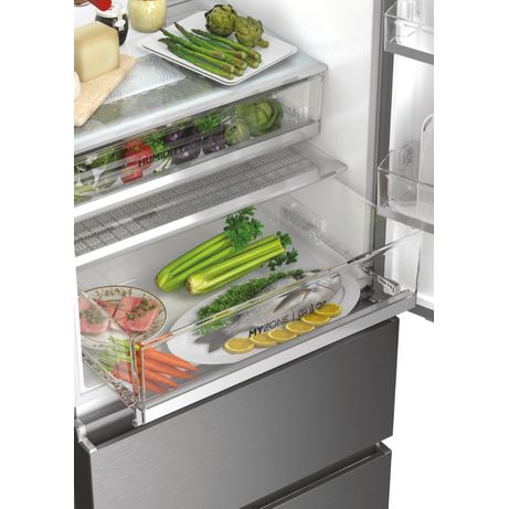 FRIGORIFICO COMBI HAIER HTW 7720 DNMP NOFROST D ALTO 200.6 CM. ANCHO 70 CM. INOX - Imagen 18 de 24 FRIGORIFICO COMBI HAIER HTW 7720 DNMP NOFROST D ALTO 200.6 CM. ANCHO 70 CM. INOX - Imagen 18 de 24