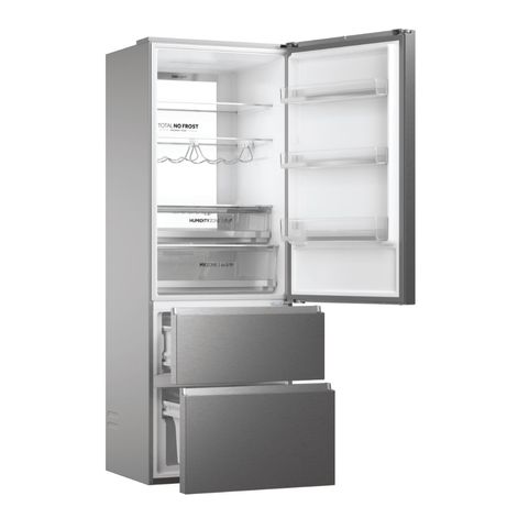 FRIGORIFICO COMBI HAIER HTW 7720 DNMP NOFROST D ALTO 200.6 CM. ANCHO 70 CM. INOX - Imagen 20 de 24 FRIGORIFICO COMBI HAIER HTW 7720 DNMP NOFROST D ALTO 200.6 CM. ANCHO 70 CM. INOX - Imagen 20 de 24
