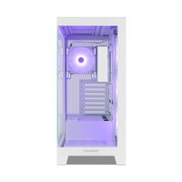 Miniatura 7 de CAJA NOX HUMMER GLOCK SEMITORRE ATX FRAMELESS BLANCO