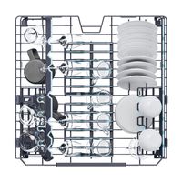 Miniatura 6 de LAVAVAJILLAS 60 CM HAIER XS6A0M4PDB A 16 CUBIERTOS BLANCO
