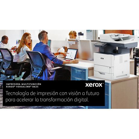 XEROX VersaLink VersaLink B625 A4 61 ppm Copia/impresión/escaneado/fax a doble cara PS3 PCL5e/6 2 bandejas 650 hojas Laser Dúplex - Imagen 6 de 20 XEROX VersaLink VersaLink B625 A4 61 ppm Copia/impresión/escaneado/fax a doble cara PS3 PCL5e/6 2 bandejas 650 hojas Laser Dúplex - Imagen 6 de 20