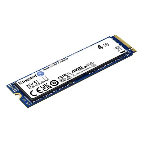 KINGSTON 4000G NV3 M.2 2280 NVMe SSD SSD 4000GB M.2 6000MB/s PCI Express 4.0 NVMe - Imagen 2 de 14 KINGSTON 4000G NV3 M.2 2280 NVMe SSD SSD 4000GB M.2 6000MB/s PCI Express 4.0 NVMe - Imagen 2 de 14