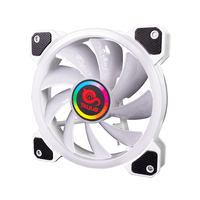 Miniatura 1 de TALIUS Ventilador caja ARGB Iris 16Led 12cm Blanco para caja Cronos
