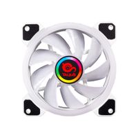 Miniatura 4 de TALIUS Ventilador caja ARGB Iris 16Led 12cm Blanco para caja Cronos