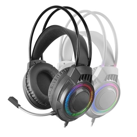 HEADSET MARS GAMING MH124 FRGB JACK 3.5mm ALIMENTACION USB CONTROL VOLUMEN COLOR BLANCO - Imagen 3 de 3 HEADSET MARS GAMING MH124 FRGB JACK 3.5mm ALIMENTACION USB CONTROL VOLUMEN COLOR BLANCO - Imagen 3 de 3