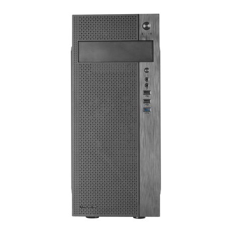 TACENS 2FERROX, Caja PC Semitorre ATX, Ventilador Lateral 12cm, Rejilla Frontal, Acero, Negro Negro - Imagen 3 de 7 TACENS 2FERROX, Caja PC Semitorre ATX, Ventilador Lateral 12cm, Rejilla Frontal, Acero, Negro Negro - Imagen 3 de 7