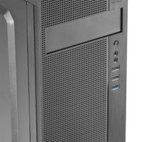Miniatura 4 de TACENS  2FERROX, Caja PC Semitorre ATX, Ventilador Lateral 12cm, Rejilla Frontal, Acero, Negro  Negro