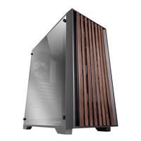 Miniatura 2 de CAJA ATX SEMITORRE MARS GAMING MCWOODC FRONTAL MADERA CRISTAL CROMADO 2x3.5 3x2.5 GPU 365mm