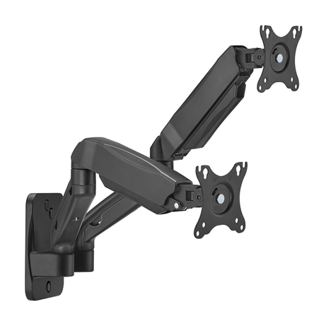 AISENS Soporte De Pared Pro Contrapeso Giratorio E Inclinable Para Monitor tv 9kg 3 Pivotes 2 Brazos De 17 32 Negro - Imagen 1 de 7 AISENS Soporte De Pared Pro Contrapeso Giratorio E Inclinable Para Monitor tv 9kg 3 Pivotes 2 Brazos De 17 32 Negro - Imagen 1 de 7