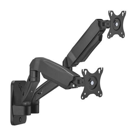 AISENS Soporte De Pared Pro Contrapeso Giratorio E Inclinable Para Monitor tv 9kg 3 Pivotes 2 Brazos De 17 32 Negro - Imagen 2 de 7 AISENS Soporte De Pared Pro Contrapeso Giratorio E Inclinable Para Monitor tv 9kg 3 Pivotes 2 Brazos De 17 32 Negro - Imagen 2 de 7