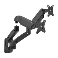 Miniatura 3 de AISENS Soporte De Pared Pro Contrapeso Giratorio E Inclinable Para Monitor tv 9kg  3 Pivotes  2 Brazos  De 17 32  Negro