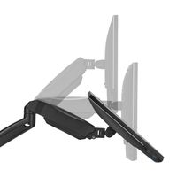 Miniatura 4 de AISENS Soporte De Pared Pro Contrapeso Giratorio E Inclinable Para Monitor tv 9kg  3 Pivotes  2 Brazos  De 17 32  Negro