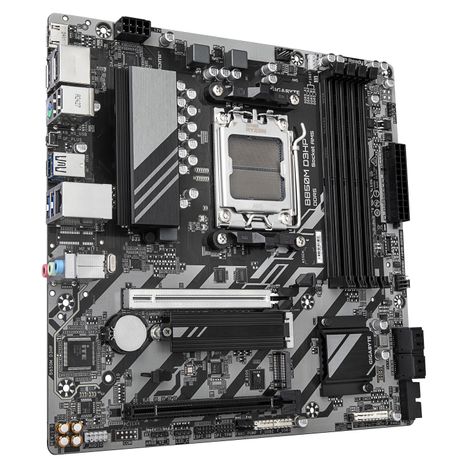 GIGABYTE AMD B850M D3HP Placa Base - Procesadores AMD Ryzen Serie 9000, 5+2+2 fases VRM digitales, hasta 8200MHz DDR5 (OC), 1xPCIe 5.0 + 1xPCIe 4.0 M - Imagen 4 de 5 GIGABYTE AMD B850M D3HP Placa Base - Procesadores AMD Ryzen Serie 9000, 5+2+2 fases VRM digitales, hasta 8200MHz DDR5 (OC), 1xPCIe 5.0 + 1xPCIe 4.0 M - Imagen 4 de 5