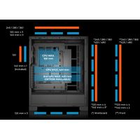 Miniatura 10 de ABYSM  Caja E-ATX AI PRO 100 Workstation  Negro