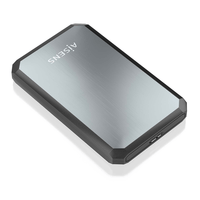 Miniatura 1 de AISENS Caja externa 2 5  ASE 2529B 9 5mm SATA a USB 3 0 USB3 1 Gen1  Negro Gris