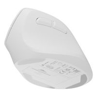 Miniatura 11 de RATON NATEC CRAKE 2 INALAMBRICO VERTICAL BT 5.2 + 2.4GHZ 2400 DPI COLOR BLANCO