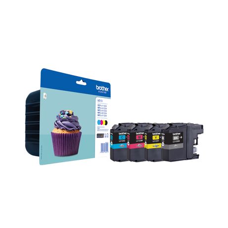 TINTA BROTHER LC-123 PACK MULTICOLOR BK/C/M/Y - Imagen 2 de 2 TINTA BROTHER LC-123 PACK MULTICOLOR BK/C/M/Y - Imagen 2 de 2