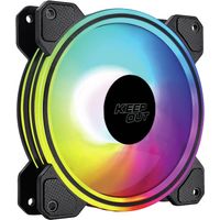 Miniatura 2 de Keep Out Ventilador XFC-120DR Black 5V ARGB