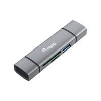 Miniatura 3 de CARD READER EXTERNO CONCEPTORNIC USB 3.0 DOBLE CONEXION USB & USB-C OTG