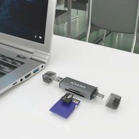 Miniatura 6 de LECTOR TARJETAS AISENS SD MICRO SD MMC RS-MMC MMC MICRO USB-C Y A