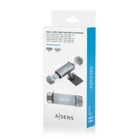 Miniatura 7 de LECTOR TARJETAS AISENS SD MICRO SD MMC RS-MMC MMC MICRO USB-C Y A
