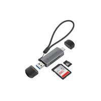 Miniatura 5 de CARD READER EXTERNO CONCENTRONIC BIAN05G USB-C Y USB-A COMPATIBLE CON SD, SDHC, SDXC, Micro SD/T-Flash, Micro SDHC, Micro SDXC