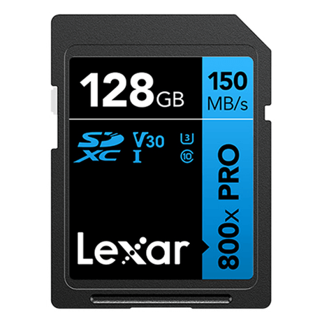 LEXAR 128GB PROFESSIONAL 800X PRO SDXC UHS-I CARDS, UP TO 150MB/S READ 45MB/S WRITE C10 V30 U3 - Imagen 1 de 2 LEXAR 128GB PROFESSIONAL 800X PRO SDXC UHS-I CARDS, UP TO 150MB/S READ 45MB/S WRITE C10 V30 U3 - Imagen 1 de 2