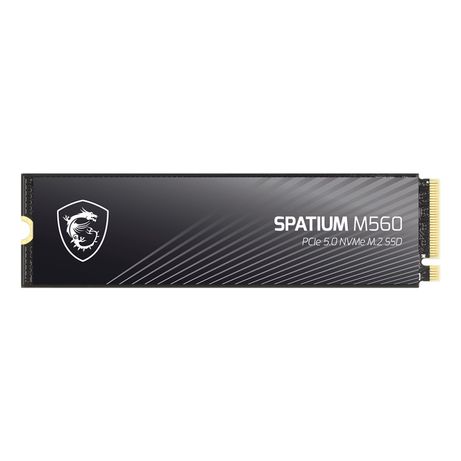 SSD MSI SPATIUM M560 PCIe 5.0 NVMe M.2 2TB - Imagen 3 de 6 SSD MSI SPATIUM M560 PCIe 5.0 NVMe M.2 2TB - Imagen 3 de 6