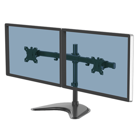 SOPORTE FELLOWES CON PEANA PARA MONITOR DOBLE EN HORIZONTAL PROFESSIONAL SERIES - Imagen 1 de 2 SOPORTE FELLOWES CON PEANA PARA MONITOR DOBLE EN HORIZONTAL PROFESSIONAL SERIES - Imagen 1 de 2