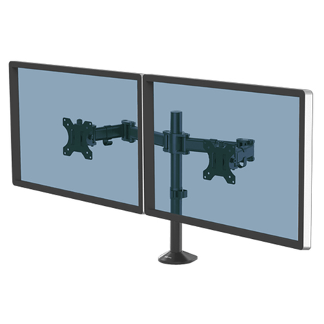 BRAZO DOBLE REFLEX SERIES PARA 2 PANTALLAS FELLOWES 8502601 - Imagen 1 de 2 BRAZO DOBLE REFLEX SERIES PARA 2 PANTALLAS FELLOWES 8502601 - Imagen 1 de 2