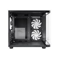 Miniatura 5 de COOLBOX  COOLBOX GAMING CAJA MATX GM100 VISION USB3.2 GEN1 SIN FTE + 3 VENTILADORES ARGB RGB Negro
