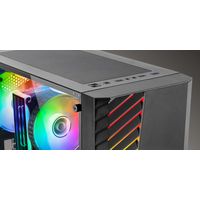 Miniatura 3 de CAJA ATX SEMITORRE GAMING MARS GAMING MCVOLT VENTANA CRISTAL TEMPLADO ARGB GPU 327-267mm 2x3.5 2x2.5