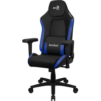 Miniatura 1 de SILLA GAMING AEROCOOL CROWN DISE??O PREMIUM CUERO SINTETICO AEROWEAVE NEGRA CON DETALLES EN AZUL R
