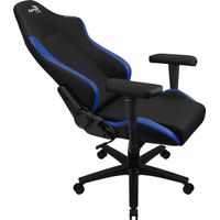 Miniatura 5 de SILLA GAMING AEROCOOL CROWN DISE??O PREMIUM CUERO SINTETICO AEROWEAVE NEGRA CON DETALLES EN AZUL R