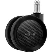 Miniatura 7 de SILLA GAMING AEROCOOL CROWN DISE??O PREMIUM CUERO SINTETICO AEROWEAVE NEGRA CON DETALLES EN AZUL R