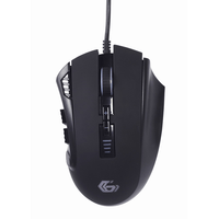 Miniatura 1 de RATON GAMING GEMBIRD USB CON RETROILUMINACION RGB, 10 BOTONES