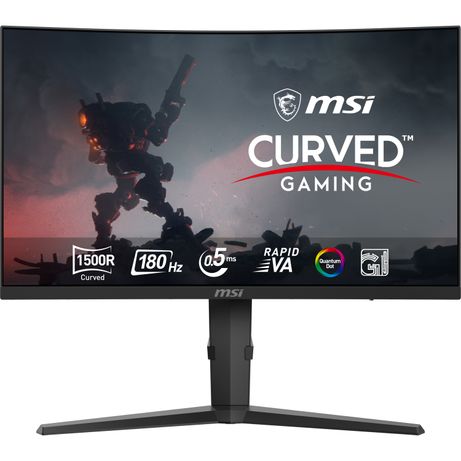 MSI MONITOR MAG 275CQRF QD E2. 27". CURVO 1500R. 2560X1440. 180HZ. NEGRO - Imagen 2 de 24 MSI MONITOR MAG 275CQRF QD E2. 27". CURVO 1500R. 2560X1440. 180HZ. NEGRO - Imagen 2 de 24