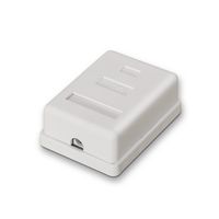 Miniatura 3 de ROSETA DE SUPERFICIE AISENS RJ45 CAT.6 FTP 1 TOMA BLANCO