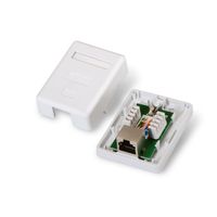 Miniatura 5 de ROSETA DE SUPERFICIE AISENS RJ45 CAT.6 FTP 1 TOMA BLANCO
