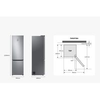 Miniatura 12 de FRIGORIFICO COMBI SAMSUNG RB38C607AS9/EF NOFROST A ALTO 203 CM ANCHO 59 CM INOX
