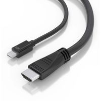 Miniatura 4 de AISENS Cable conversor MINI DP a HDMI 4K 60Hz  MINI DP M HDMI M  Negro  5 0m
