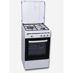 COCINA DE GAS ROMMER VCH-350 FG NAT 3 ZONAS COCCION BLANCA