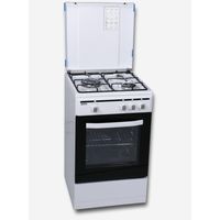 Miniatura 2 de COCINA DE GAS ROMMER VCH-350 FG NAT 3 ZONAS COCCION BLANCA