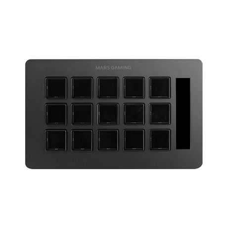 CONTROL DECK SLIM MARS GAMING MSD-ONE BLACK 15 TECLAS DE ACCESO DIRECTO LCD PERSONALIZABLES - Imagen 6 de 6 CONTROL DECK SLIM MARS GAMING MSD-ONE BLACK 15 TECLAS DE ACCESO DIRECTO LCD PERSONALIZABLES - Imagen 6 de 6