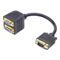 Miniatura 2 de Gembird Cable Divisor VGA 1xHD15(M) 2xHD15(H) 0.2M
