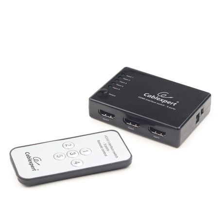 SWITCH HDMI GEMBIRD 5 PUERTOS - Imagen 2 de 2 SWITCH HDMI GEMBIRD 5 PUERTOS - Imagen 2 de 2