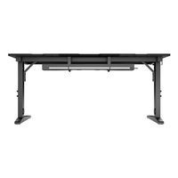 Miniatura 11 de MESA GAMING GENESIS HOLM MODULAR 160 RGB NEGRO 160X75 CM